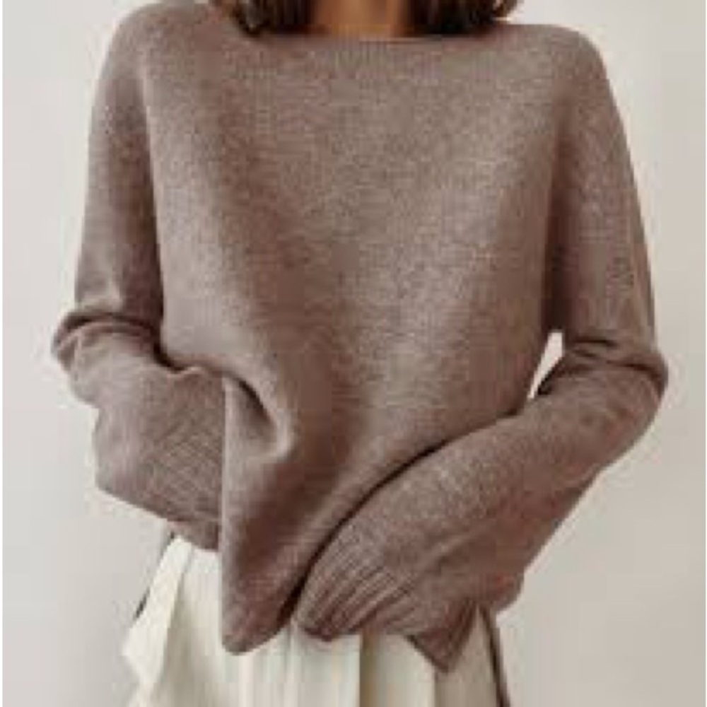 Jenni Kayne Everyday Sweater in Taupe